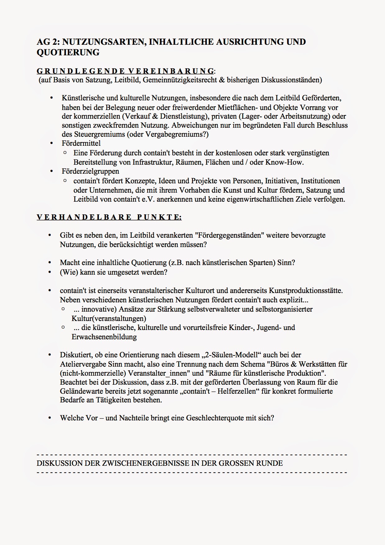 Arbeitsauftrag AG 2 Arbeitsauftrag AG 2