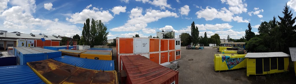 in den Startlöchern für die Containercity in den Startlöchern für die Containercity